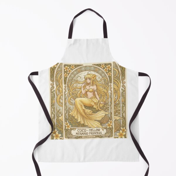 Item preview, Coco in the style of Alphonse Mucha designed and sold by Solace Sparkles.