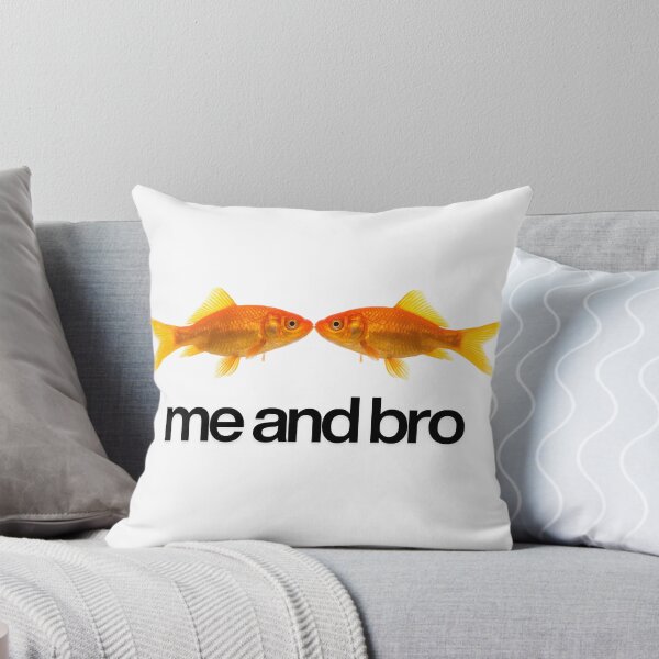 Item preview, Me and Bro as Fishes - Cute Funny Fish designed and sold by lydsshop.