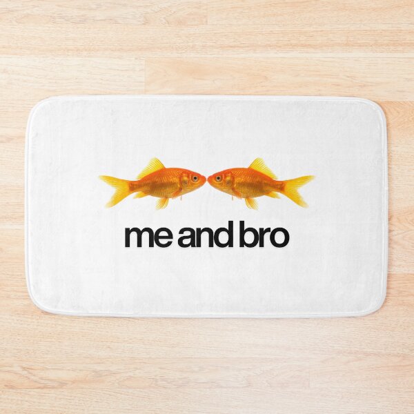 Item preview, Me and Bro as Fishes - Cute Funny Fish designed and sold by lydsshop.