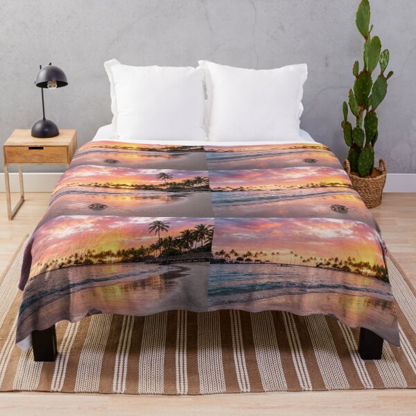 Item preview, Tiny Crab on a Tropical Sunset Beach designed and sold by amusefullife.