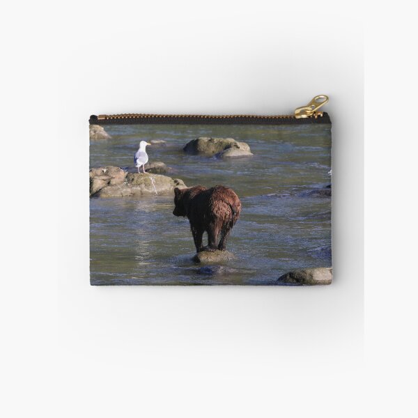 Item preview, Grizzly family fishing V designed and sold by zumi.