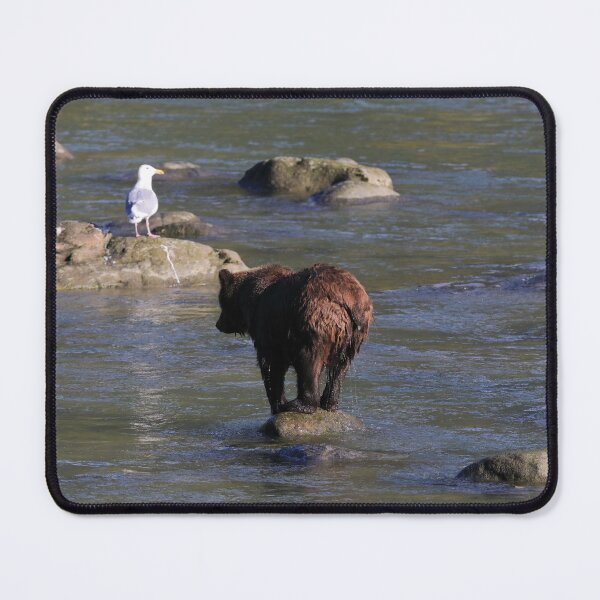 Item preview, Grizzly family fishing V designed and sold by zumi.