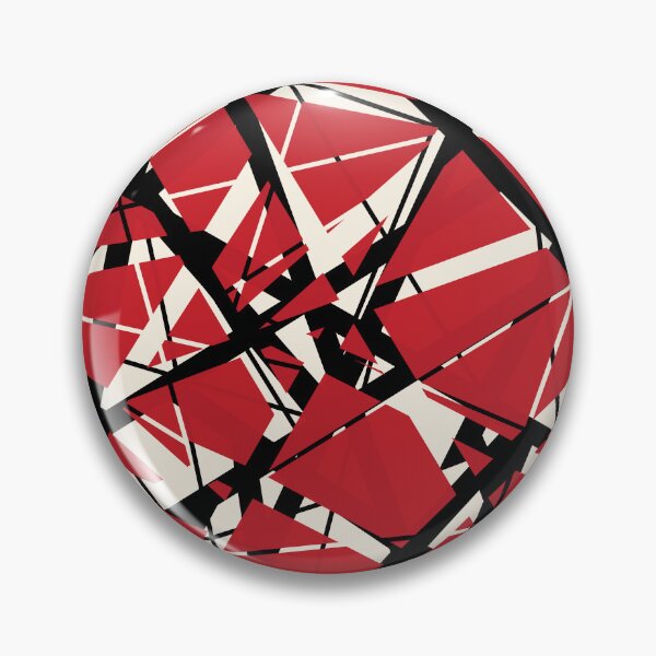 Item preview, EVH: authentic stripes design (red) designed and sold by leAnomis.