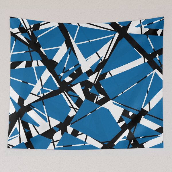 Item preview, EVH: authentic stripes design (Wolf’s Bass Variation) designed and sold by leAnomis.