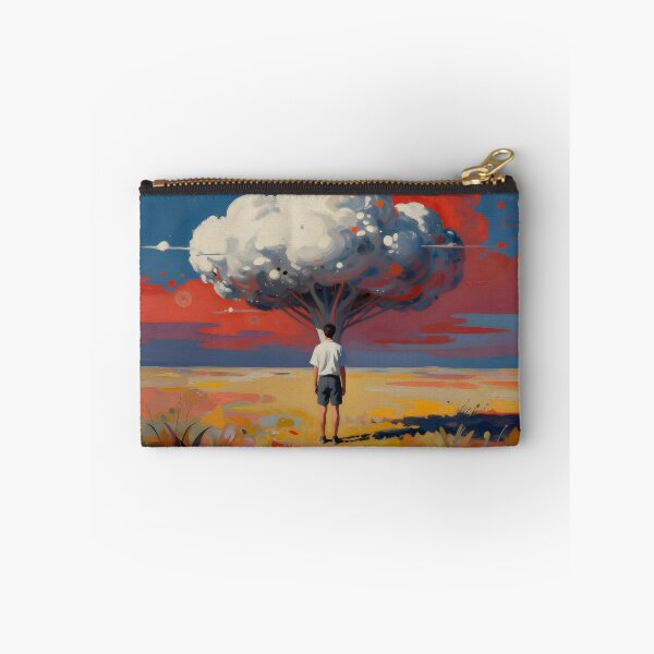 Item preview, Surreal Cloud Tree Landscape Oil Painting designed and sold by ART BOND.
