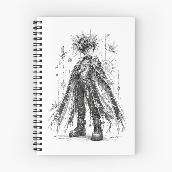 Item preview, Solar Punk Celestial Bird Mage designed and sold by Shadow Sprite Art.