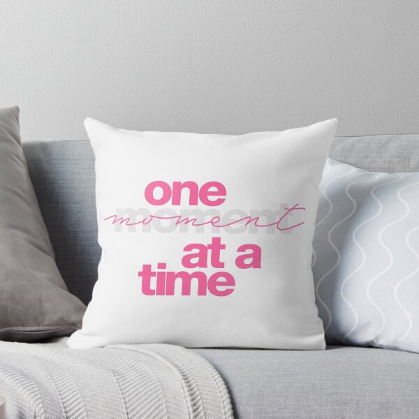 Item preview, One Moment at a Time Typographic Phrase designed and sold by EnchantedStudios.