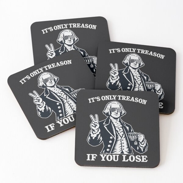 Item preview, It's Only Treason If You Lose - George Washington - Founding Fathers designed and sold by krewyork.