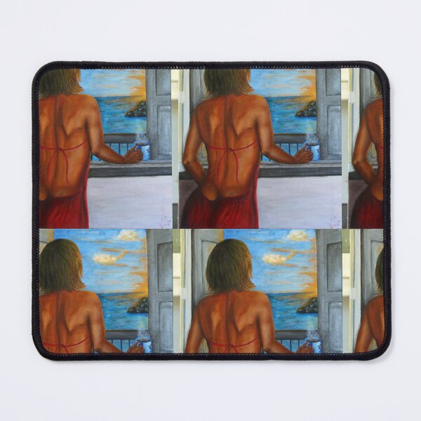 Item preview, Morning Nude with coffee designed and sold by BD ArtStore.