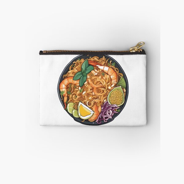Item preview, Shrimp Pad Thai Bowl - Thai Noodle Food Art designed and sold by Jackson-Will.