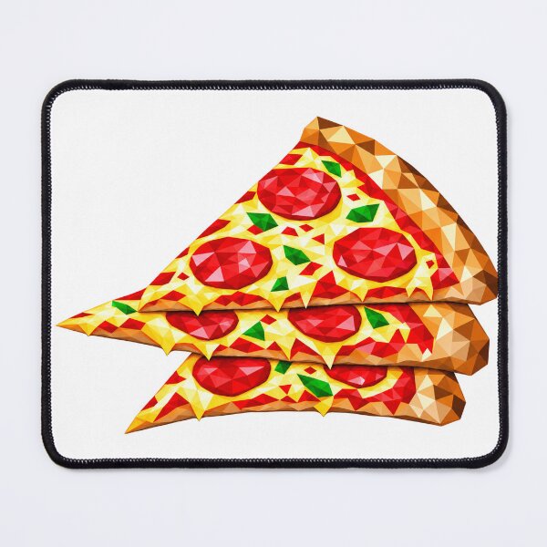 Item preview, Three slices of CRISAL geometric pizza designed and sold by danart7.