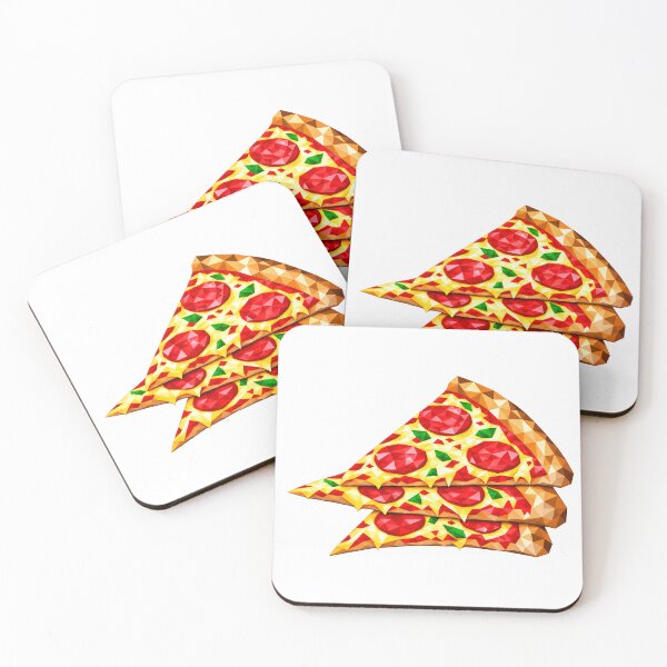 Item preview, Three slices of CRISAL geometric pizza designed and sold by danart7.