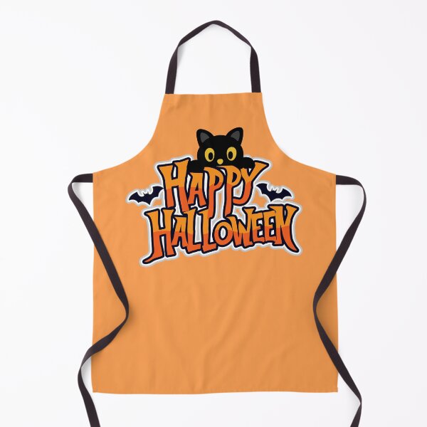 Item preview, Black Cat Happy Halloween designed and sold by AtTeeTime.