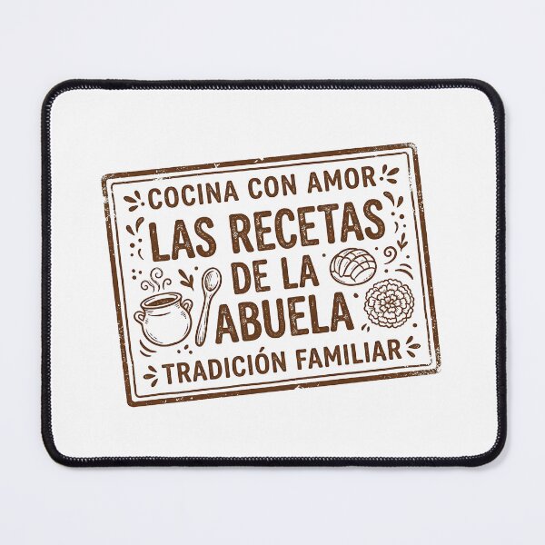 Item preview, Las Recetas De La Abuela Cocina Con Amor Stamp designed and sold by Stamped_Style.