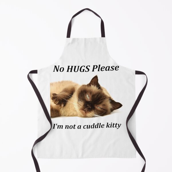 Item preview, No Hugs Cat designed and sold by Paw-rora.