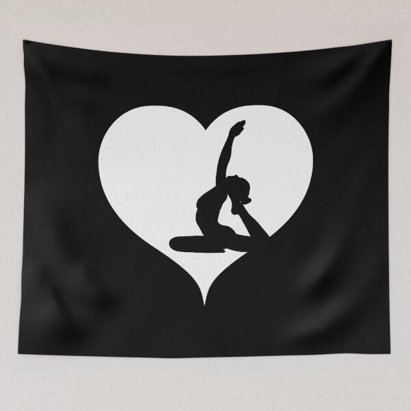 Item preview, Yoga Heart - Women's Sports designed and sold by RetroFuchs.