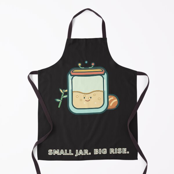Item preview, Sourdough Starter - Small Jar Big Rise Gift designed and sold by MIRAJIL.