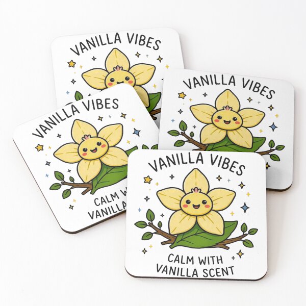 Item preview, Cute Vanilla Flower Calm Scent Art designed and sold by ThePrintArt.