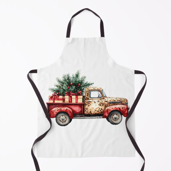 Item preview, Vintage Leopard Print Christmas Pickup  designed and sold by BetweenForms.