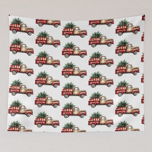 Item preview, Vintage Leopard Print Christmas Pickup  designed and sold by BetweenForms.