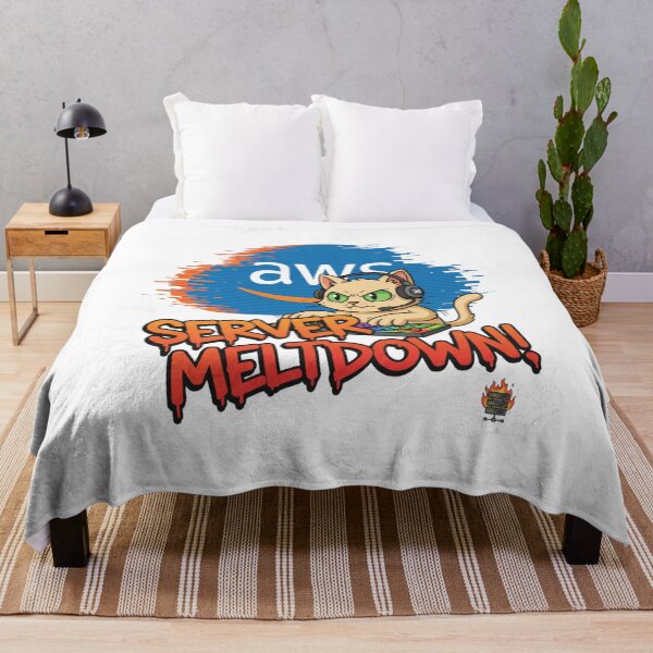 Item preview, Server Meltdown Cat - Coding Cat Programmer designed and sold by Jackson-Will.