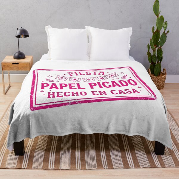 Item preview, Papel Picado Fiesta Hecho En Casa Stamp designed and sold by Stamped_Style.