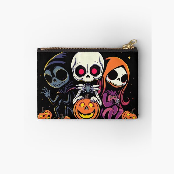 Item preview, Cute Chibi Halloween Skeleton Crew designed and sold by ERODED SELF.