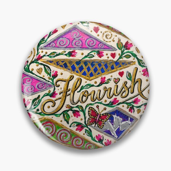 Item preview, Florecer designed and sold by Soulfeast-Art by Kathleen Busch .
