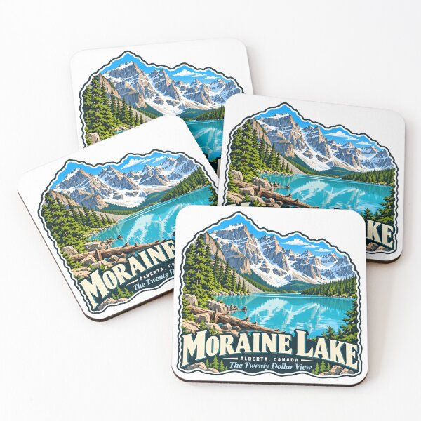 Item preview, Moraine Lake Alberta, Canada The Twenty Dollar View Mountain Lake Travel designed and sold by JasonStars123.