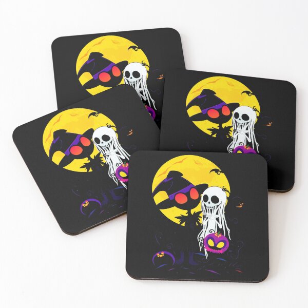 Item preview, Gothic Witch and Skeleton Halloween Night designed and sold by ERODED SELF.