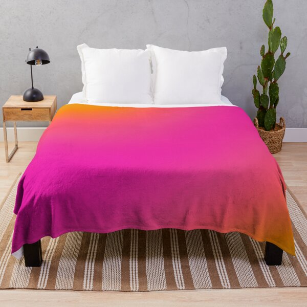 Item preview, Nostalgic Abstract Vibrant Pink and Yellow Gradient designed and sold by Retro-Siren.