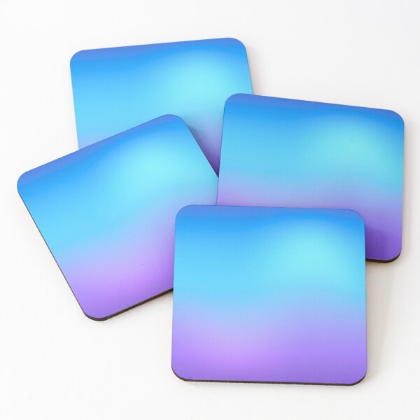 Item preview, Nostalgic Abstract Pastel Blue Purple Gradient designed and sold by Retro-Siren.