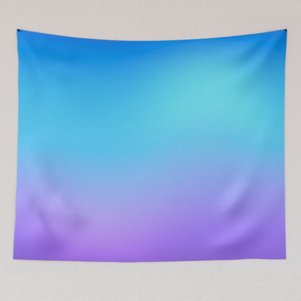 Item preview, Nostalgic Abstract Pastel Blue Purple Gradient designed and sold by Retro-Siren.