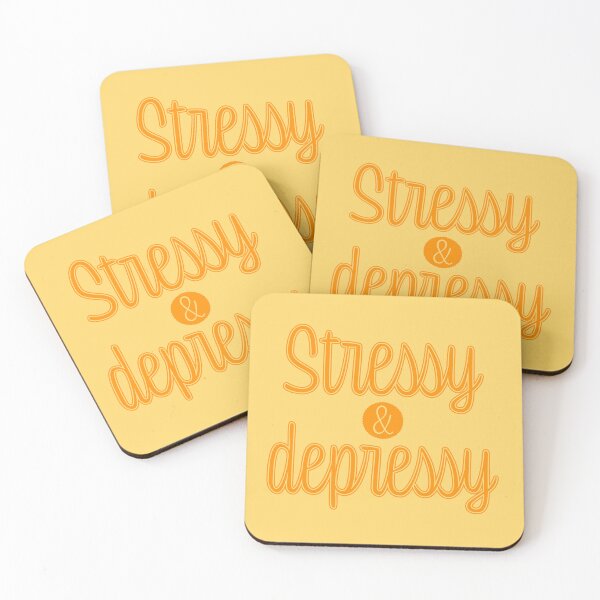 Item preview, Stressy and Depressy - Pumpkin designed and sold by sillyjess.