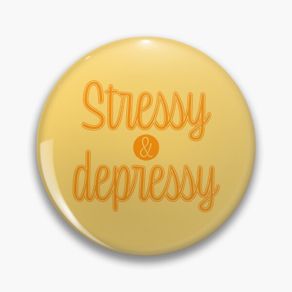 Item preview, Stressy and Depressy - Pumpkin designed and sold by sillyjess.