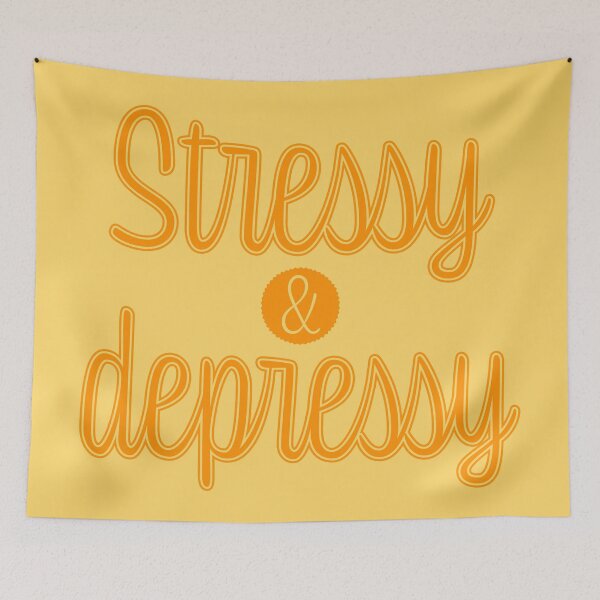 Item preview, Stressy and Depressy - Pumpkin designed and sold by sillyjess.