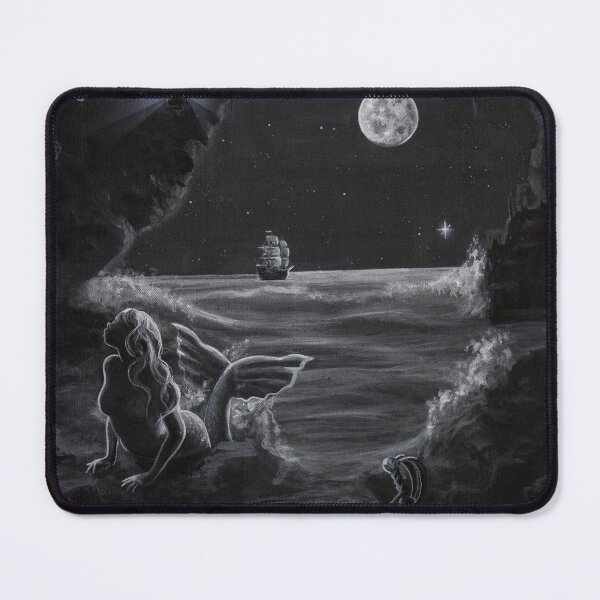 Item preview, Dead Men's Cove - mermaid and pirate designed and sold by EvaCreature.