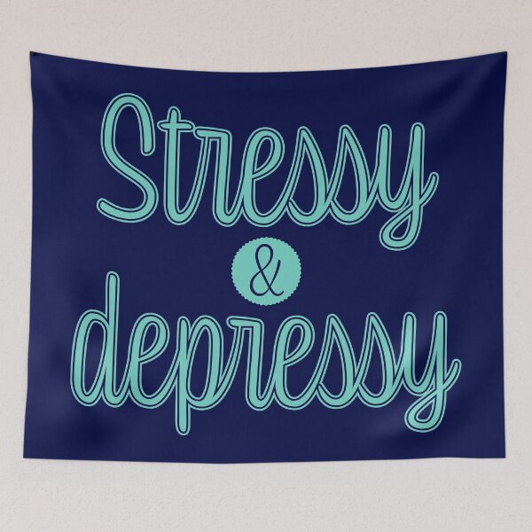 Item preview, Stressy and Depressy - Paradise designed and sold by sillyjess.