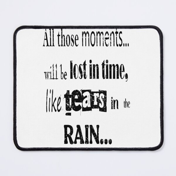 Item preview, Blade Runner monologue designed and sold by HACHURA T.