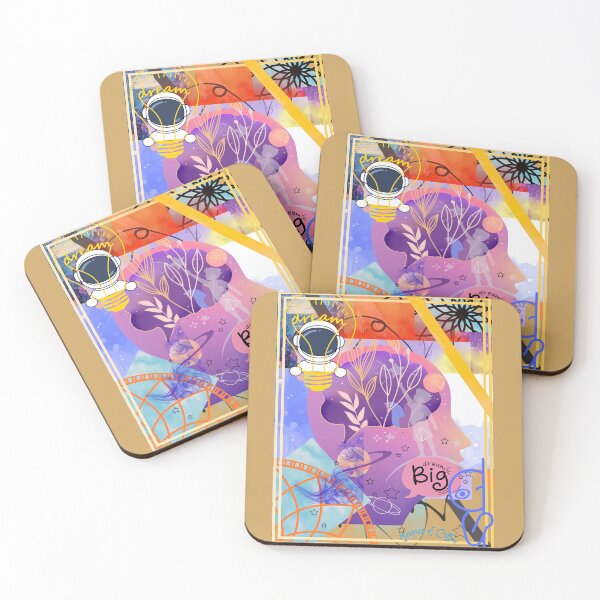 Item preview, Abstract, imaginative colorful and inspiring, peaceful designed and sold by TropicsofCoffee.