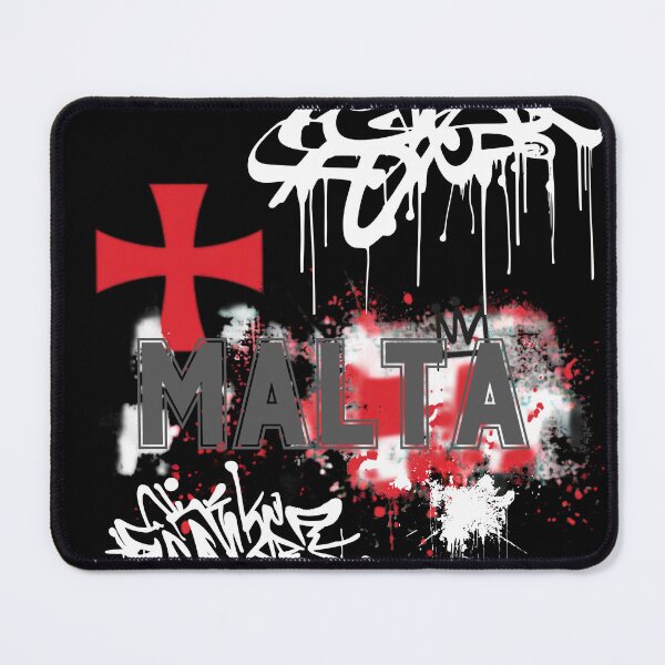 Item preview, Malta Flag Graffiti Grunge Art designed and sold by VirellonInk.