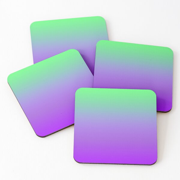 Item preview, Nostalgic Abstract Pastel Green and Purple Gradient designed and sold by Retro-Siren.