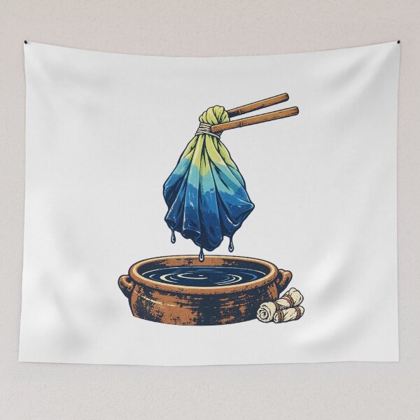 Item preview, Natural Indigo Dye Vat Craft designed and sold by Philippa Shop.