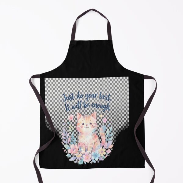 Item preview, "Your Best Is Enough" Sunset Cat designed and sold by sormangalway7.