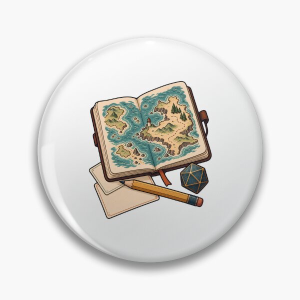 Item preview, Solo Journaling RPG Map Maker designed and sold by Philippa Shop.