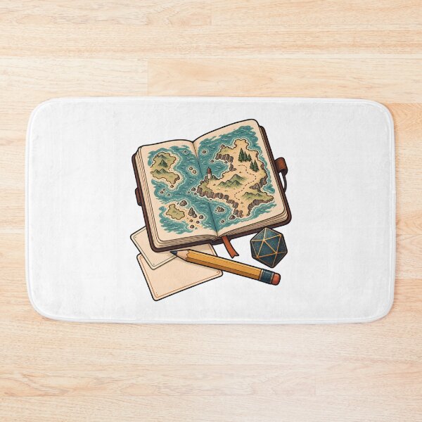 Item preview, Solo Journaling RPG Map Maker designed and sold by Philippa Shop.