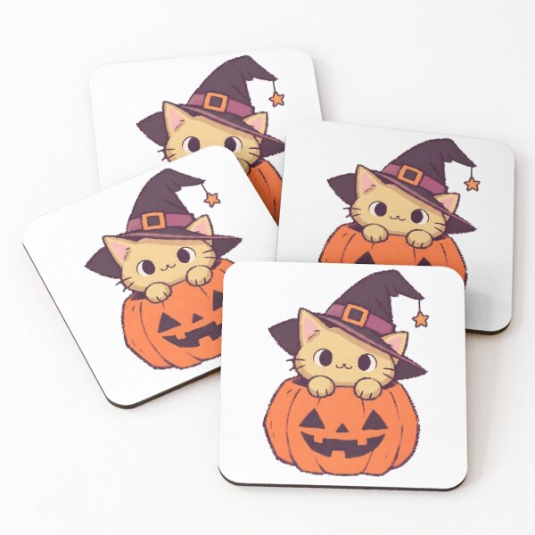 Item preview, Cute Orange Cat in Halloween Pumpkin designed and sold by nocturnastore.