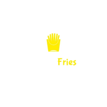 Imagen de la obra Large Fries small Financial decisions French fries lover T-shirt  de RKDesignVault