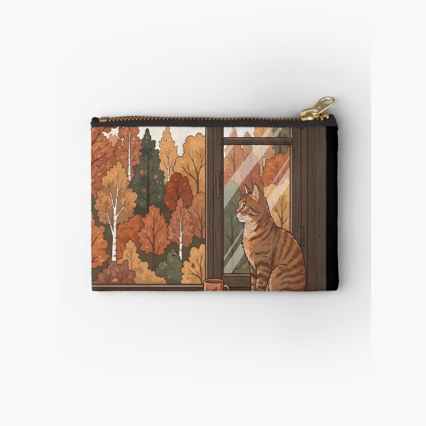 Item preview, "Your Future is Worth Seeing" Fall Kitty on designed and sold by sormangalway7.