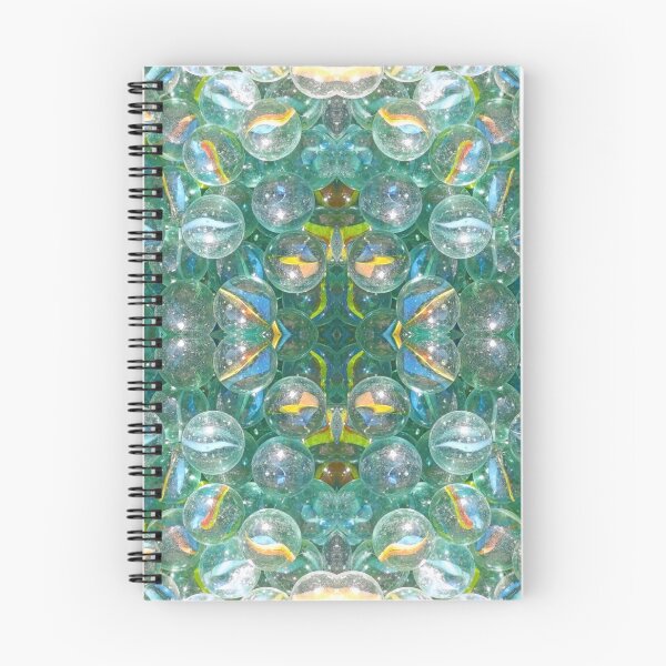 Item preview, "Vintage Glass Marbles: Seamless Crystal Kaleidoscope" designed and sold by PicturePic.